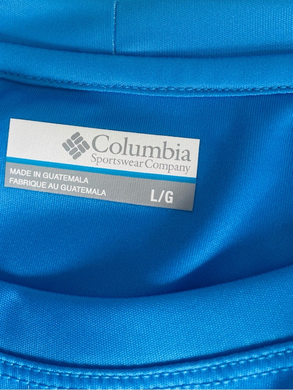 Columbia Men’s Long Sleeve Shirt Bright Blue